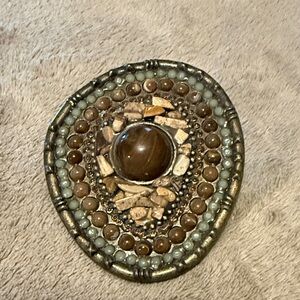 Bohemian Stone Embellished Belt Buckle🤠